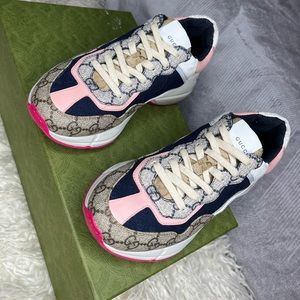 I am selling a Gucci Womens GG Rhyton sneaker.
